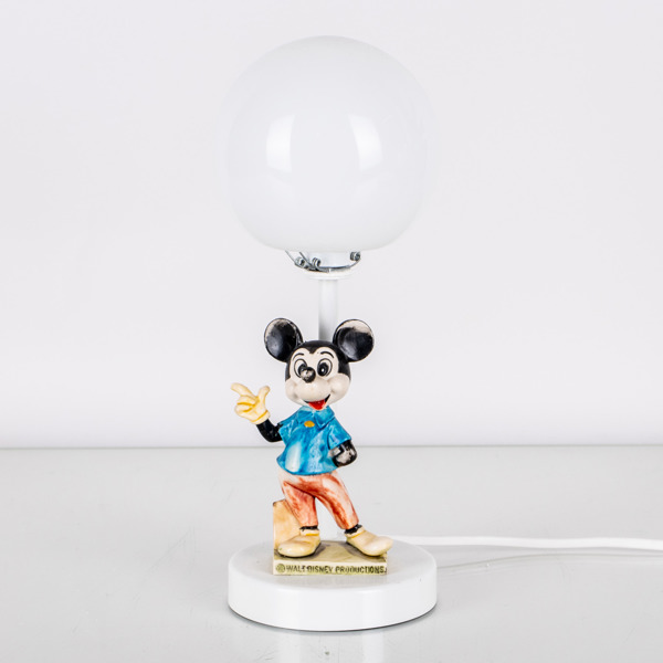 BORDSLAMPA, Musse Pigg, Walt Disney Productions, 1900-talets andra hälft