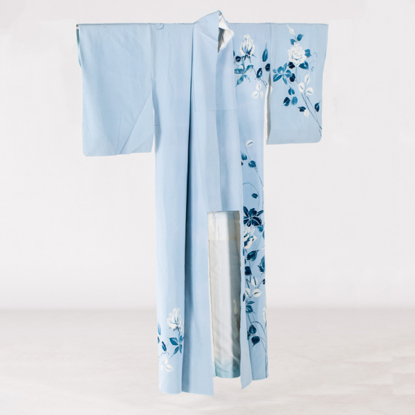 TSUKESAGE / KIMONO, siden, Japan, 1900-talets andra hälft 