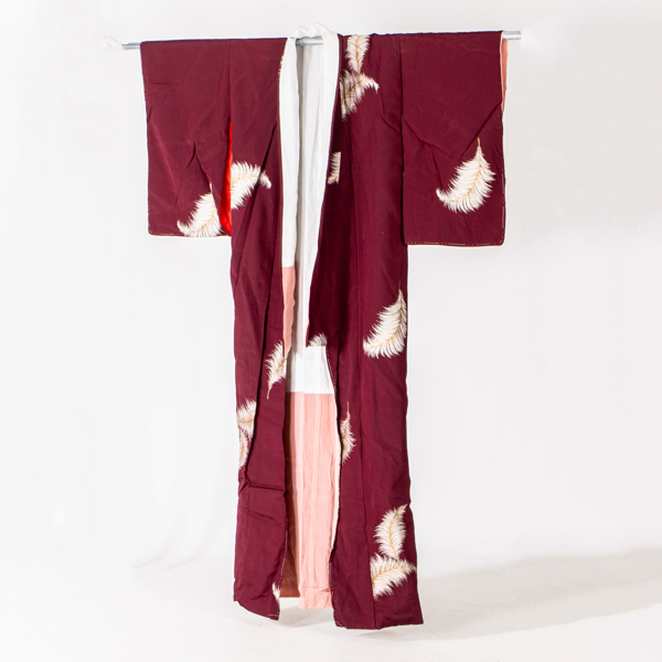 KIMONO, bla siden, Japan, 1900-talets andra hälft