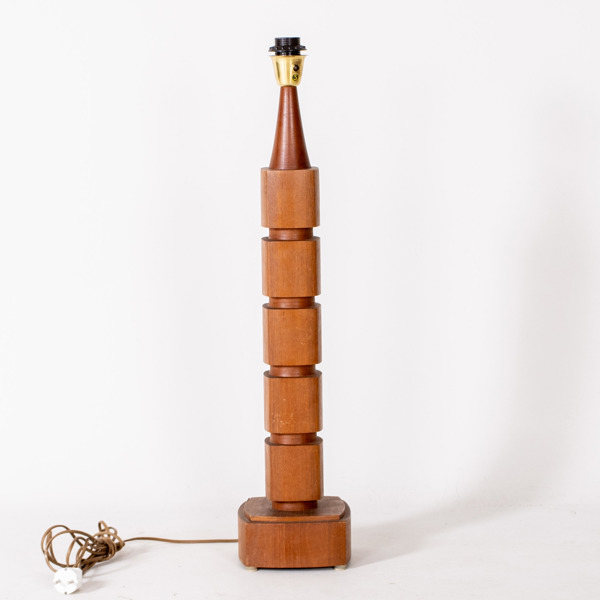 GOLVLAMPA, teak, 1950-/60-tal