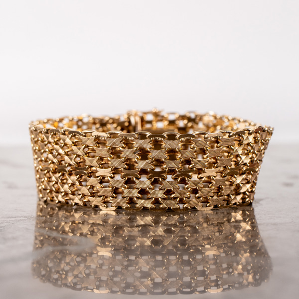 ARMBAND, 18k guld, vikt ca 36 g