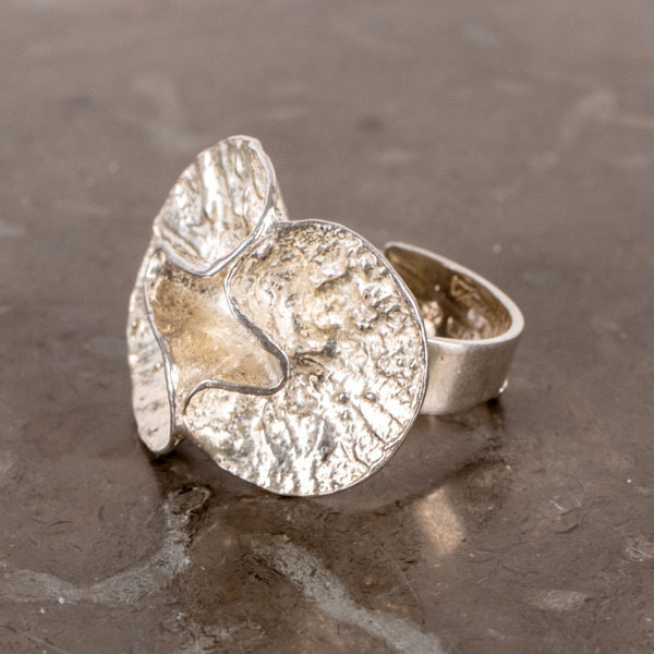 THERESIA HVORSLEV, ring, silver, Mema, 1976