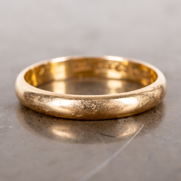 RING, 18k guld, vikt ca 4,5 g