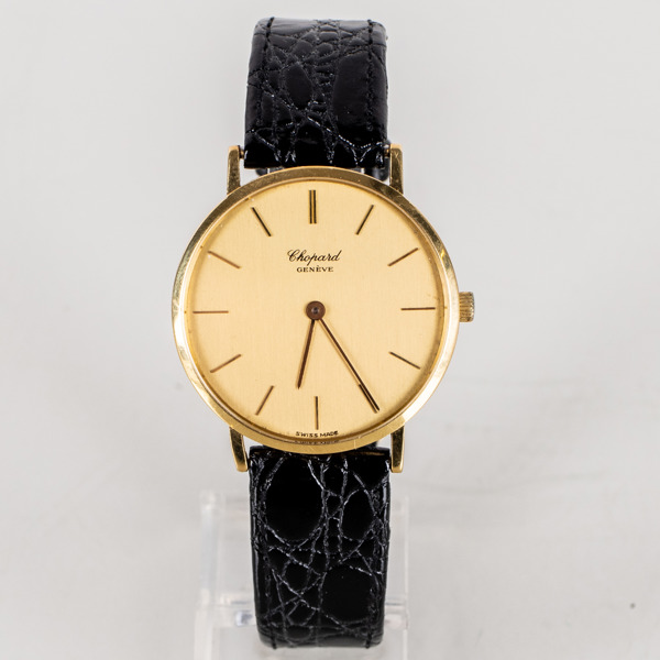 CHOPARD, damarmbandsur, 18k guld, 1900-talets andra hälft, tot vikt ca 32 g 