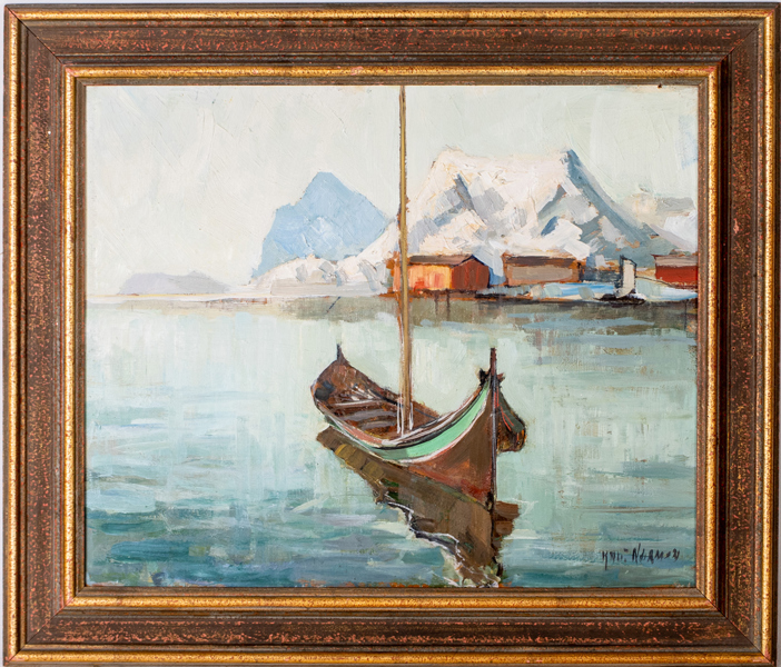 KNUT NORMAN (1896-1977), olja på duk, signerad