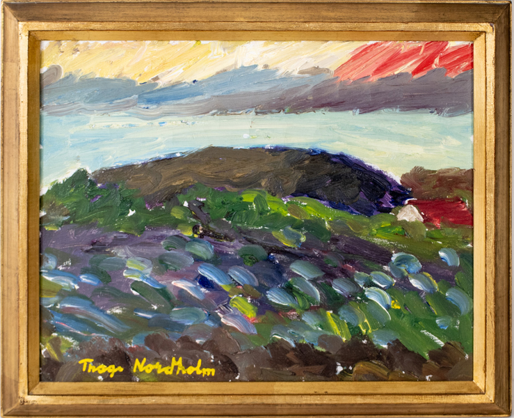 THAGE NORDHOLM (1927-1990), olja på duk, signerad