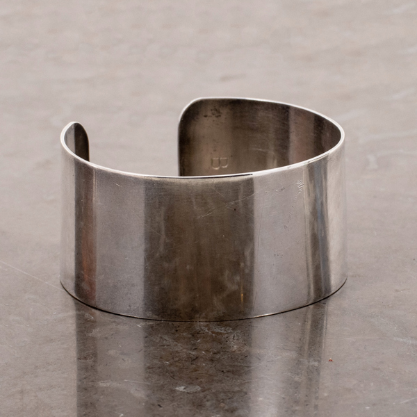 WIWEN NILSON, armring, sterlingsilver, Lund 1967