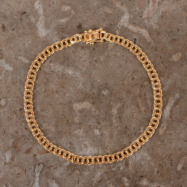 ARMBAND, 18k guld, vikt ca 5,4 g