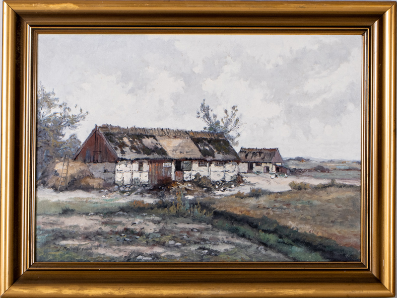 JEAN ROSENGREN (1864-1965) olja på duk, signerad