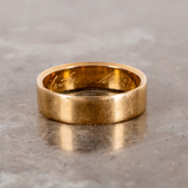 RING, 18k guld, vikt ca 5,9 g