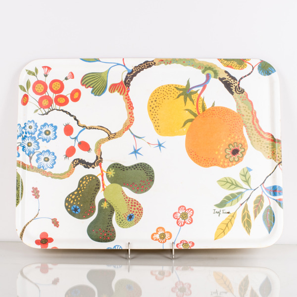 JOSEF FRANK, bricka, "Vegetable tree", Firma Svenskt Tenn