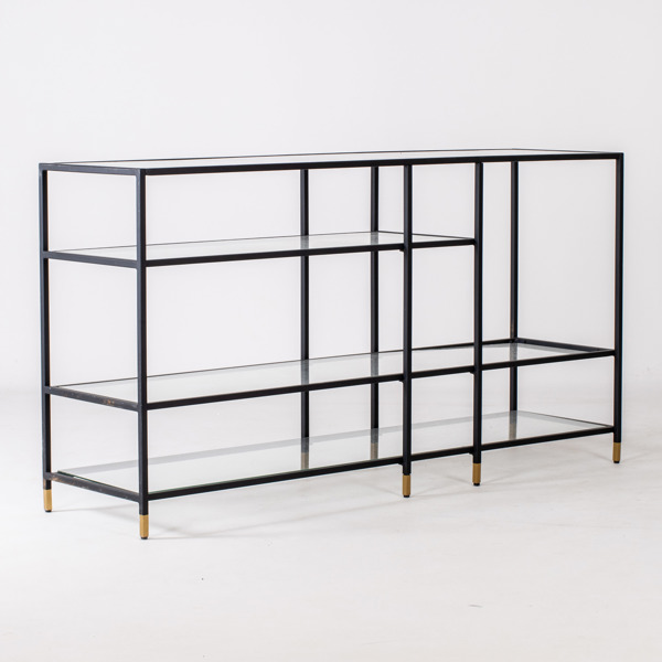 SIDEBOARD, metall och glas, 2000-tal