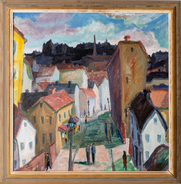 IVAN RING (1899-1969), olja på duk, signerad