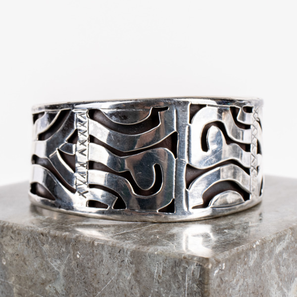 ARMBAND, sterlingsilver, Mexico, 1900-talets andra hälft 