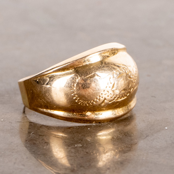 RING, 18k guld, vikt ca 1,9 g