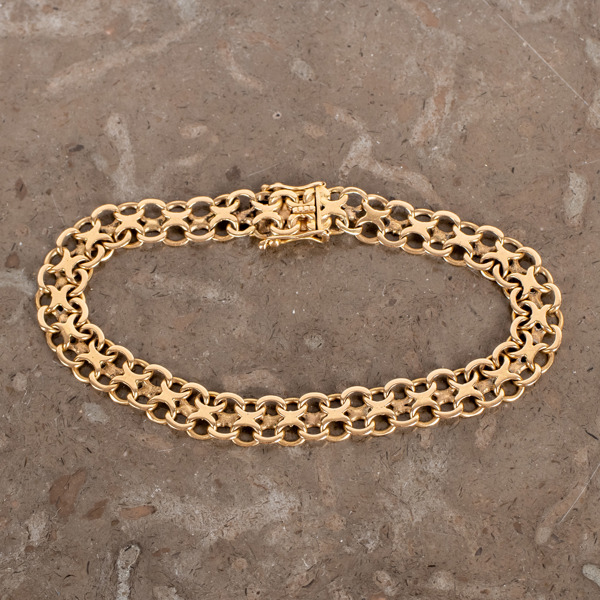 ARMBAND, 18k guld, vikt ca 14,3 g