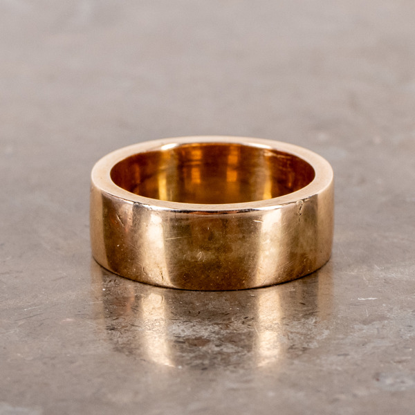 RING, 18k guld, 18 Karat Guld & Silver I Norrköping, vikt ca 12,1 g