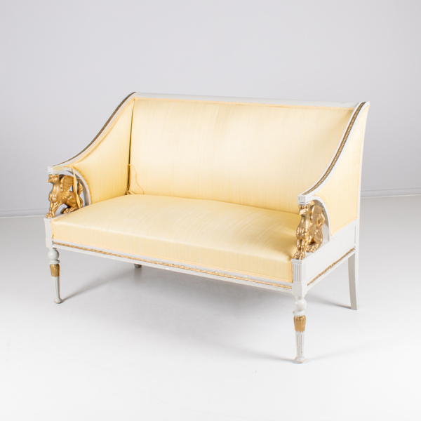 SOFFA, empirestil, 1800-/1900-tal