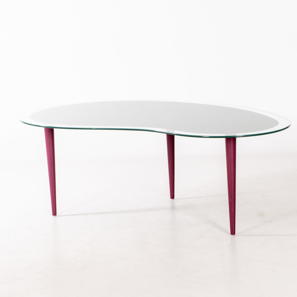 SOFFBORD, glas, 1950-/60-tal