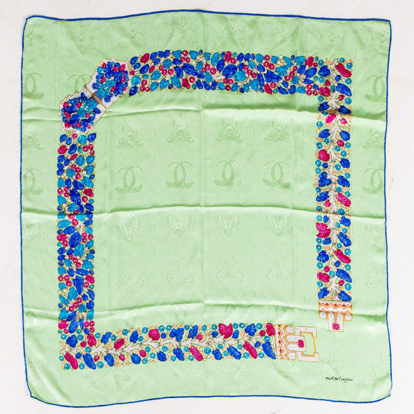 CARTIER, scarf, jacquardsiden, 2000-tal