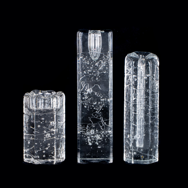 TIMO SARPANEVA, 3 del, glas, "Arkipelago", Iittala, Finland, 1900-talets andra hälft