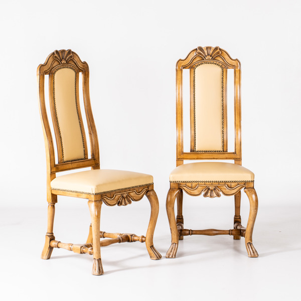 STOLAR, 1 par, senbarockstil, 1900-talets första hälft