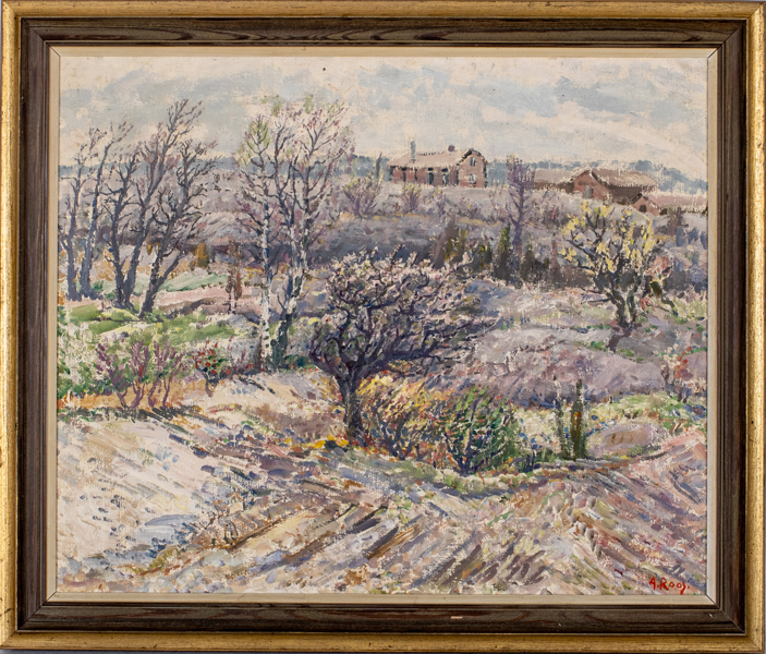 ALEXANDER ROOS (1895-1973), olja på duk, signerad