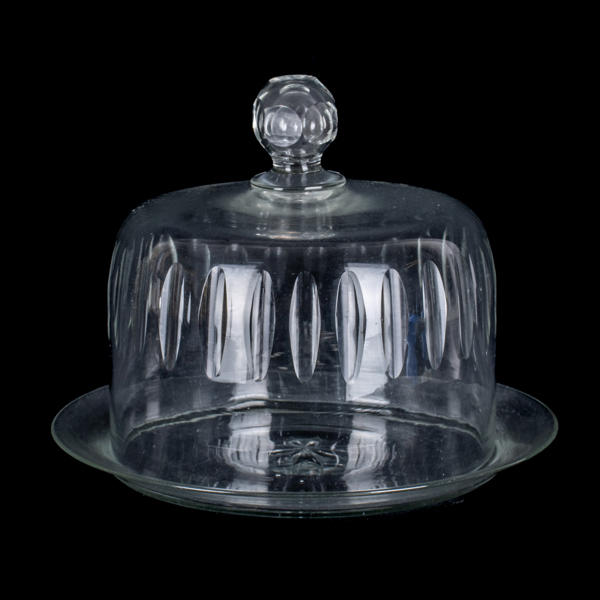 OSTKUPA MED FAT, glas, 1800-/1900-tal