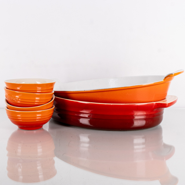 LE CREUSET, 6 del, ugnsformar, 1900-/2000-tal