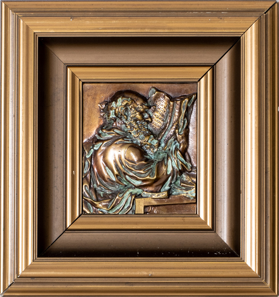RELIEF, brons, möjligen Tyskland, omkring 1900