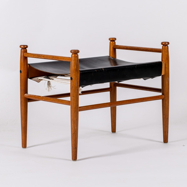 GILLIS LUNDGREN (1921-2016), taburett, "Sudan", Möbel-Ikea, Älmhult, 1960-tal