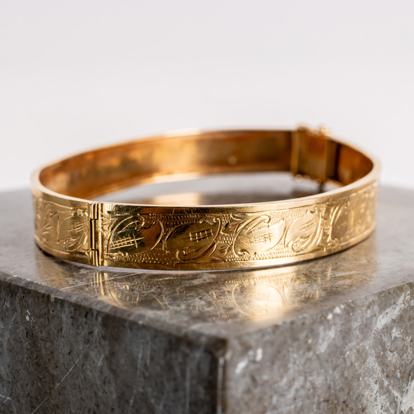 ARMBAND, 18k guld, vikt ca 11,6 g 