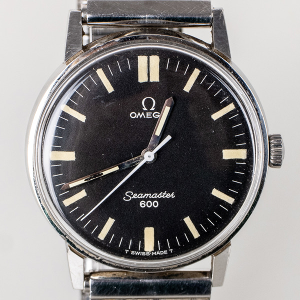 HERRARMBANDSUR, Omega, Seamaster 600, stål, 1900-talets andra hälft