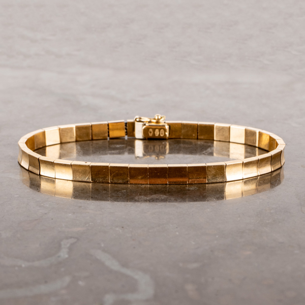 ARMBAND, 18k guld, Uno A  Erre, Italien, vikt ca 15,8 g