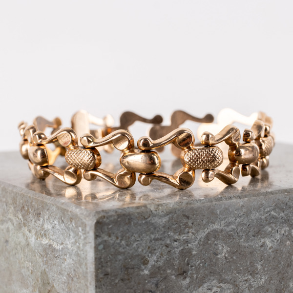 ARMBAND, 14k guld, vikt ca 11,4 g