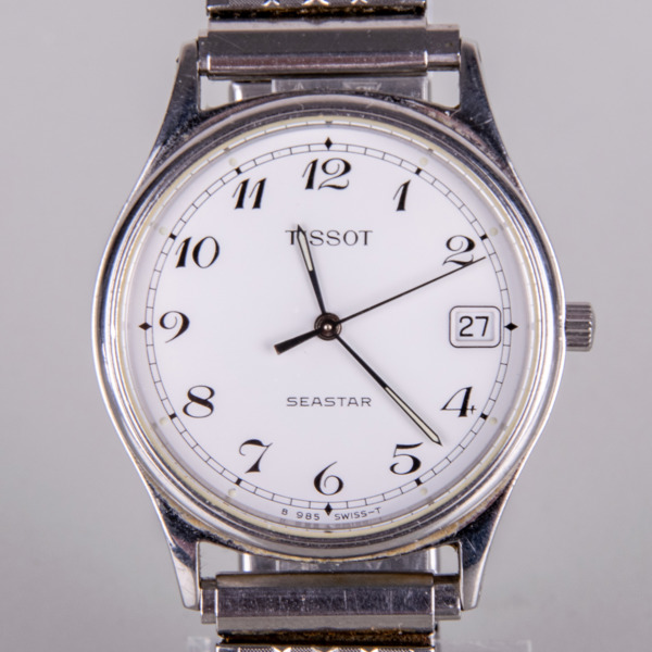 HERRARMBANDSUR, Tissot, Seastar, stål, 1900-/2000-tal