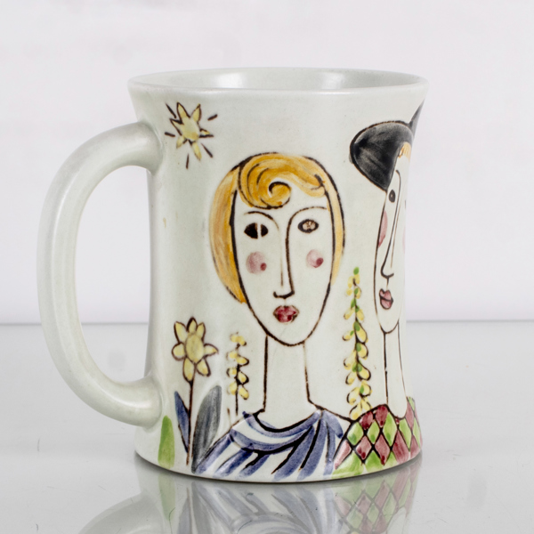 CARL HARRY STÅLHANE, mugg, porslin, Rörstrand, 1900-talets mitt