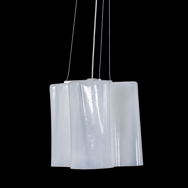 GERHARD REICHERT & MICHELE DE LUCCHI, taklampa, glas, "Logico Sospensione Tak 1:A", Artemide