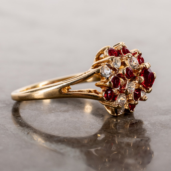 RING, 18k guld, tot vikt ca 4 g