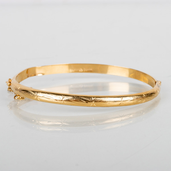 ARMBAND, 18k guld, GVH, Stockholm 1965, vikt ca 6,5 g