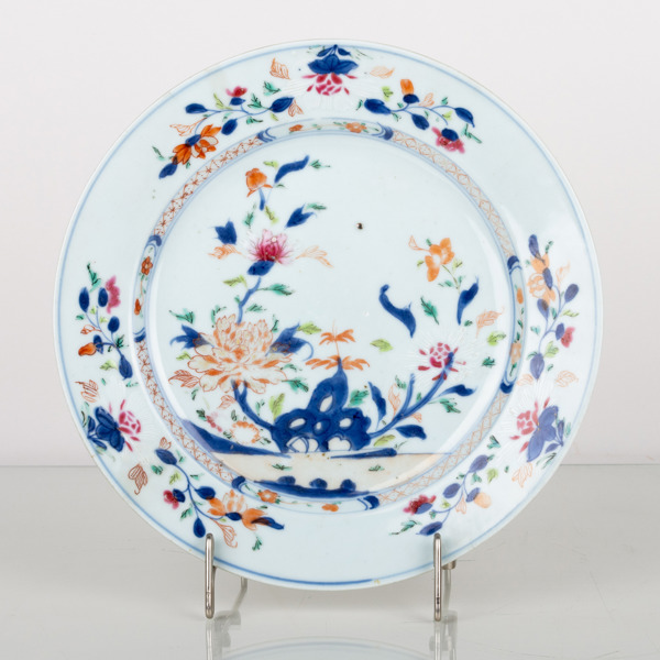 TALLRIK, porslin, Kina, Qianlong (1736-1795)