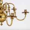 TAKKRONA, mässing, barockstil, 1900-talets första hälft 