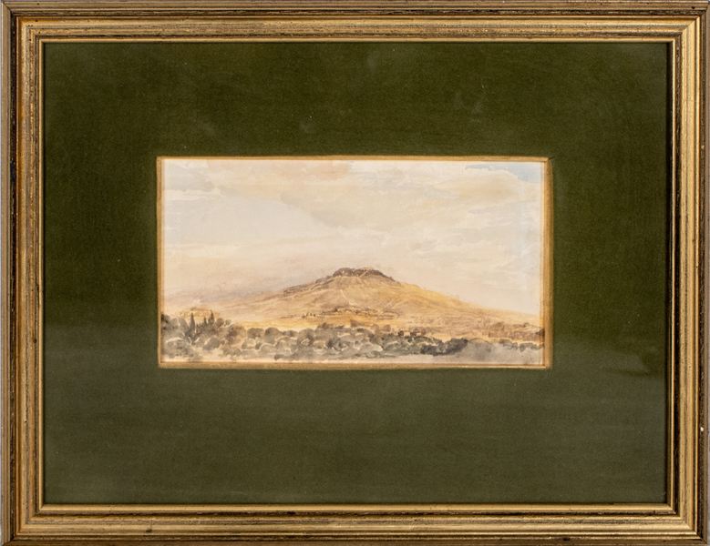 OKÄND KONSTNÄR, akvarell, sannolikt England 1800-tal