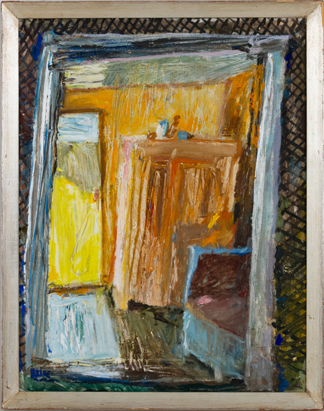 BARBRO BRÅNE (1925-1989), olja på duk, signerad