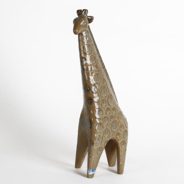  LISA LARSON, figur, keramik, "Giraff", ur serien Stora Zoo, Gustavsberg