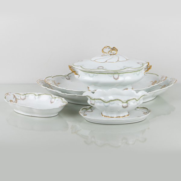 SERVISPORSLIN, 5 del, "Versailles", Rosenthal, 1900-talets första hälft 