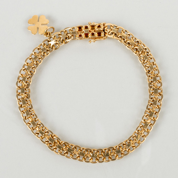 ARMBAND, 18k, guld, vikt ca 12,6 g