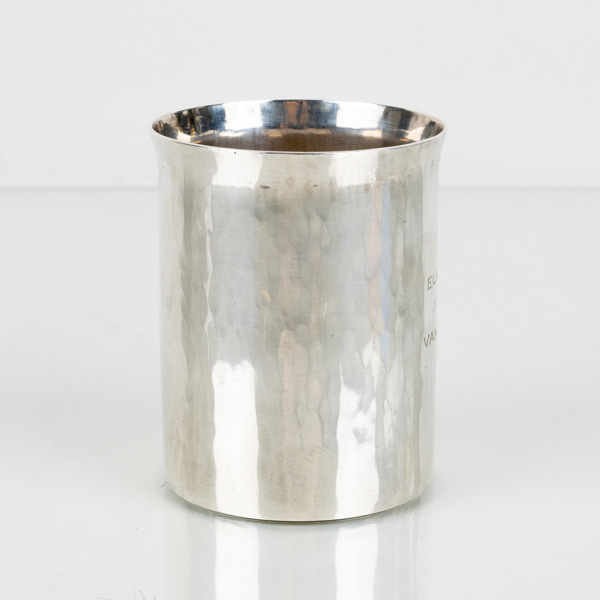 REY URBAN (1929-2015), bägare, sterlingsilver, Stockholm 1971, vikt ca 142 g