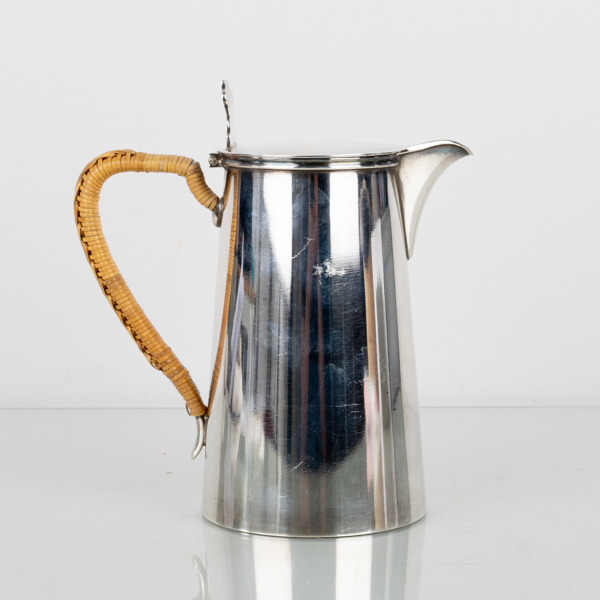 KAFFEKANNA, nysilver, 1900-talets mitt