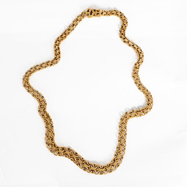 COLLIER, 18k guld, vikt ca 22,5 g